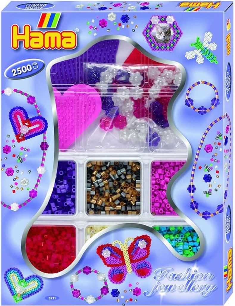Hama Geschenkpackung Schmuck-Boutique Midi-Bügelperlen