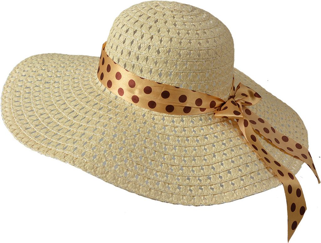 Clayre & Eef Hut Beige Papierstroh Produktbild 