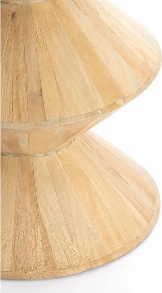 Table console d'appoint Larus Ø40cm pour sublimer votre entrée chic