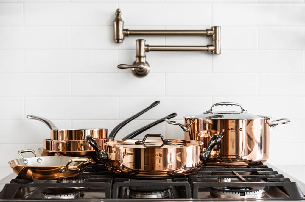De Buyer Prima Matera Sauteuse Kupfer/Edels. 24cm konisch Produktbild 9