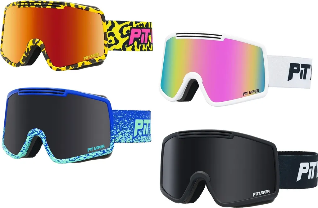 Pit Viper The French Fry Petites Miami Nights Smoke avec verres incassables