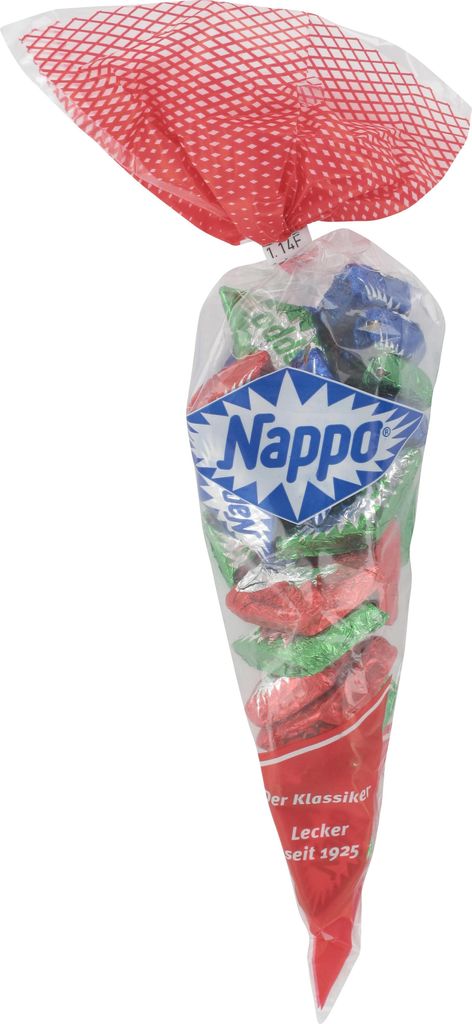 Nappo Klassiker in der Spitztüte Zartbitterschokolade 150g Produktbild 