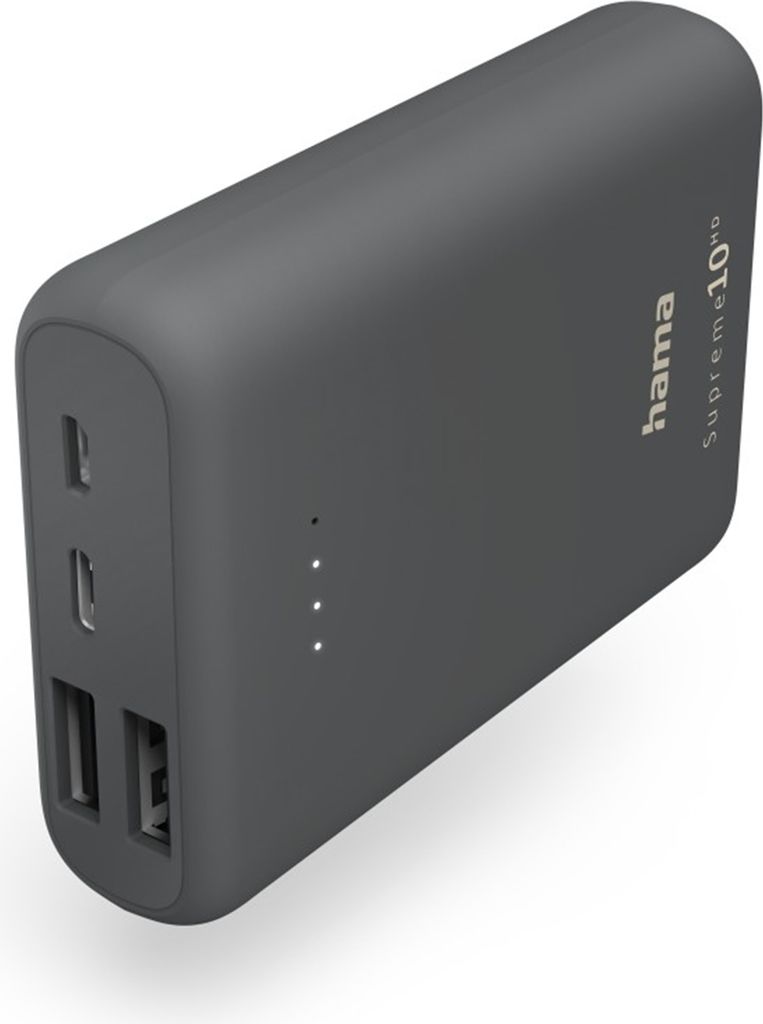 Power Pack "Supreme 10HD", 10000mAh, 3 Ausgänge: 1x USB-C, Produktbild