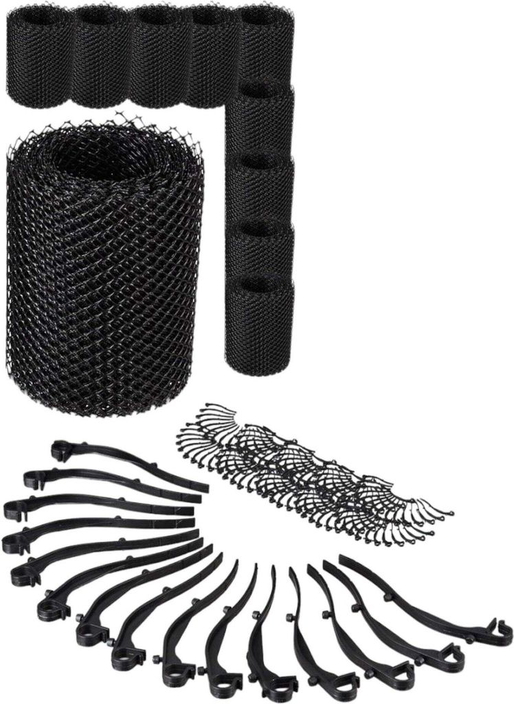 Dachrinnen-Schutz – Komplettset für effektive Reinigung – Hochwertige Materialien – Einfache Installation – Schützt vor verstopften Regen...