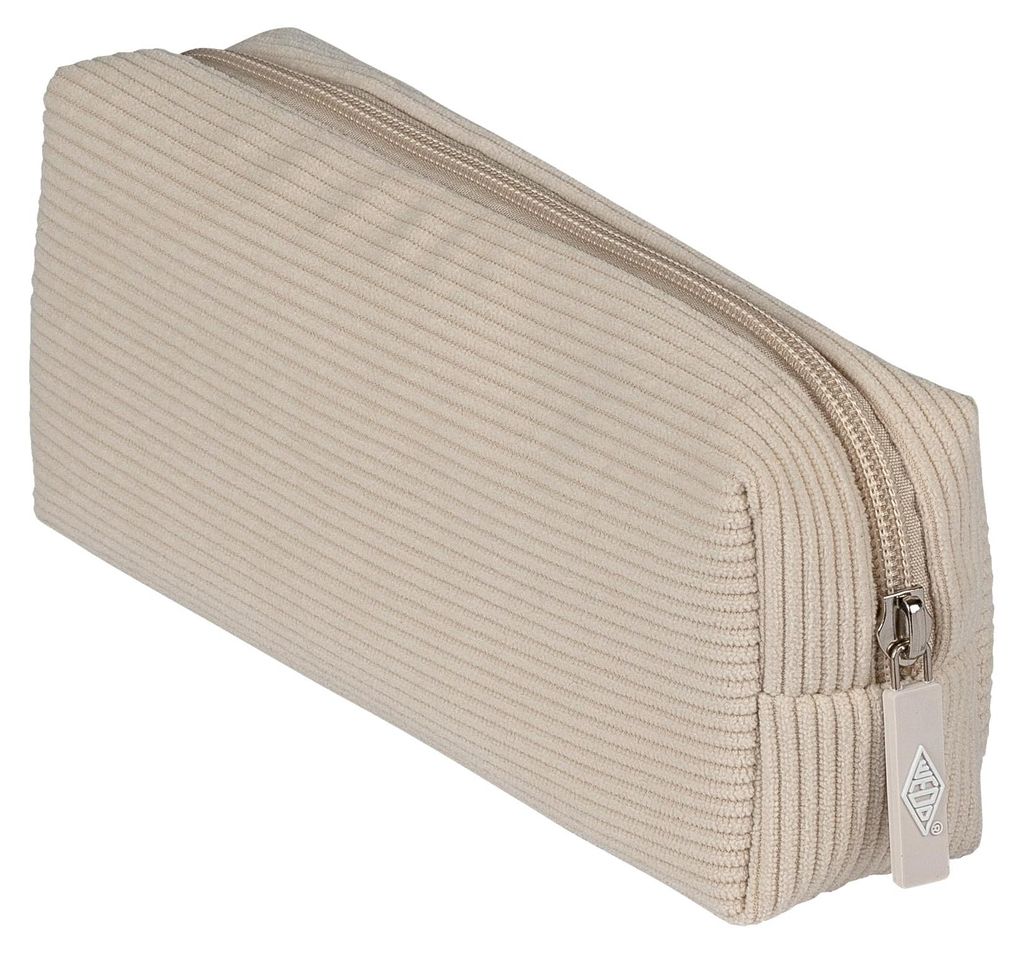 WEDO 24245230 WEDO Etui van corduroy, beige Productafbeelding 