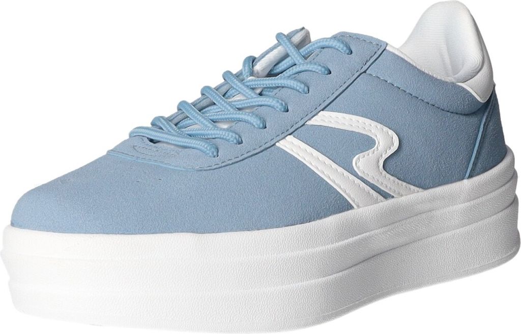 Sneakers Damen-Sneaker Blau-Weiß, Farbe:blau, EU Größe:41