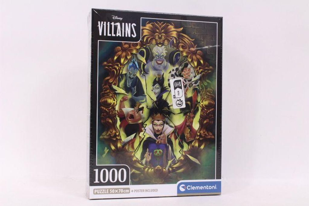 CLE puzzle 1000 Compact Disney Villains 39812 Image du produit 