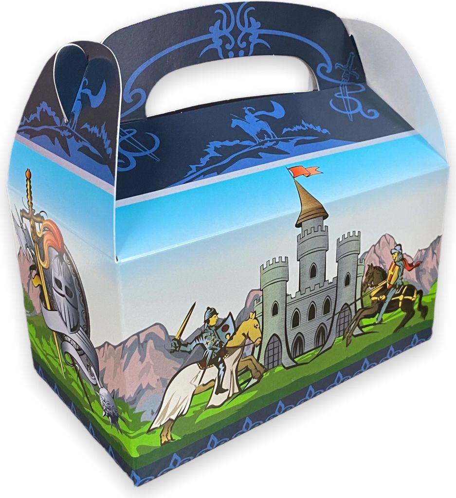 Ritter Mittelalter Geschenkboxen 6 Stück von Palandi