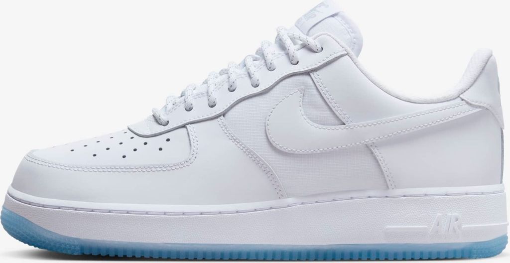 Nike Air Force 1 '07 "White Ice Blue Sole", FV0383-100, Größe: 44,5