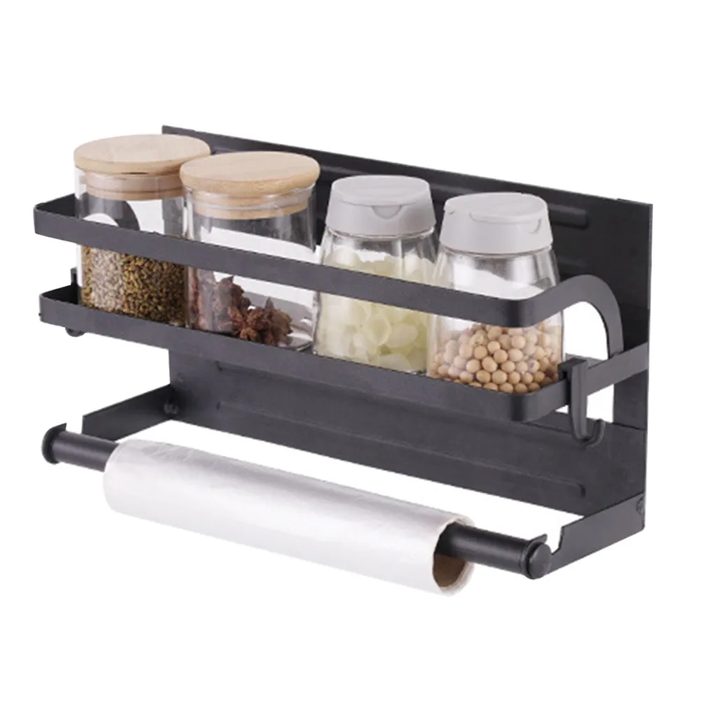 Étagère magnétique frigo pour ranger vos épices sans percer vos murs