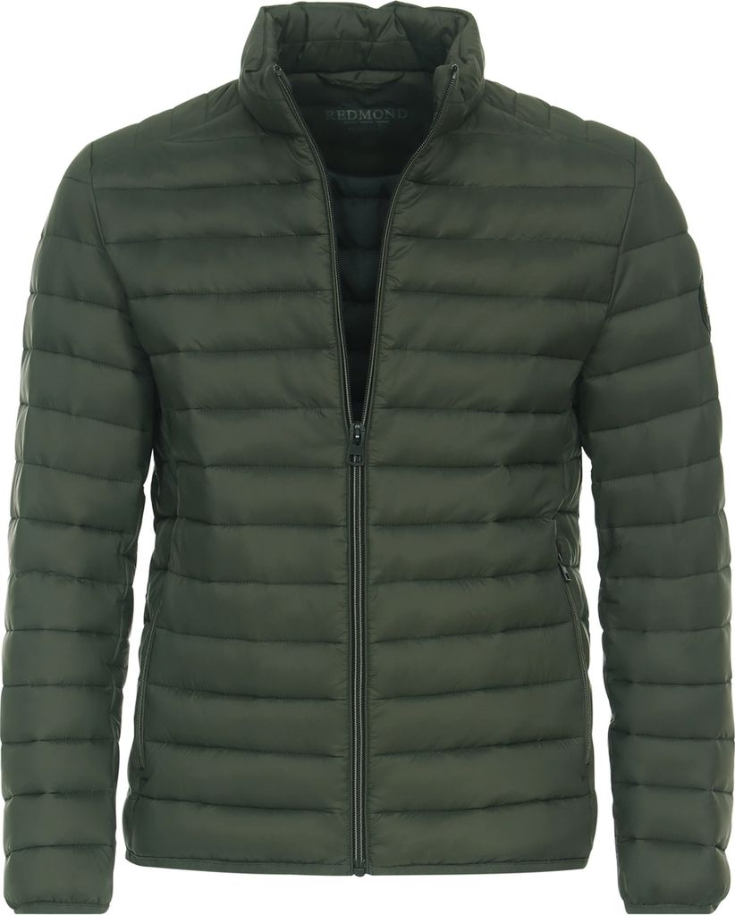 REDMOND Übergrößen Steppjacke Dunkelgrün 6XL Regular Fit Produktbild 