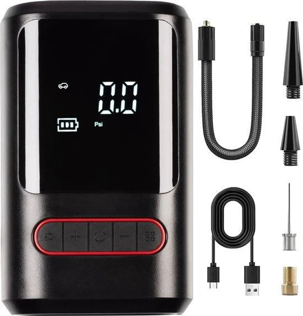 Mini compresseur vélo et voiture rechargeable idéal pour vos randonnées