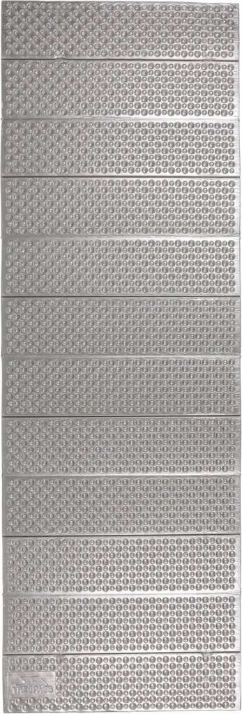 Tapis de camping thermique et pliable Trespass Foldy en mousse argentée