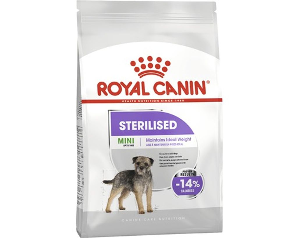 ROYAL CANIN CCN MINI STERILISED - Trockenfutter für ausgewachsene Hunde - 3kg