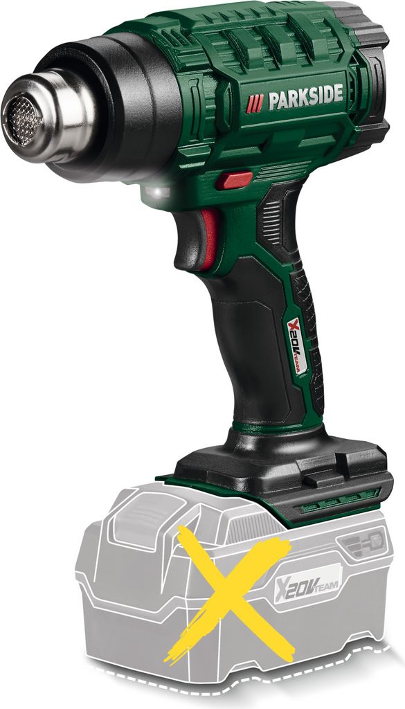 PARKSIDE® 20V Akku-Heißluftgebläse »PHLGA 20-Li C2«, ohne Produktbild 12