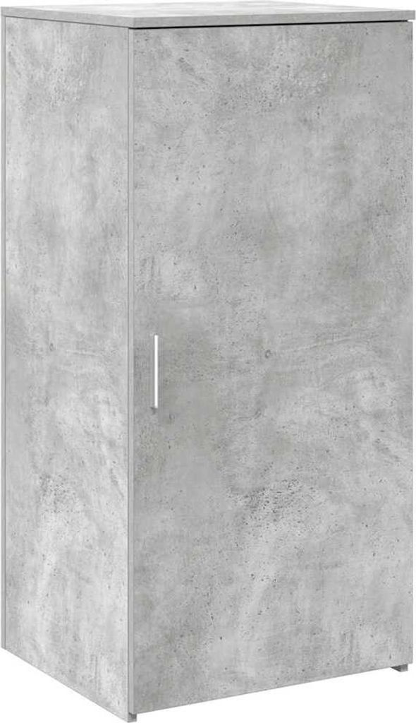 (Robust Möbel)Lagerschrank Betongrau 50x45x103,5cm Holzwerkstoff DE863506 - Kommoden