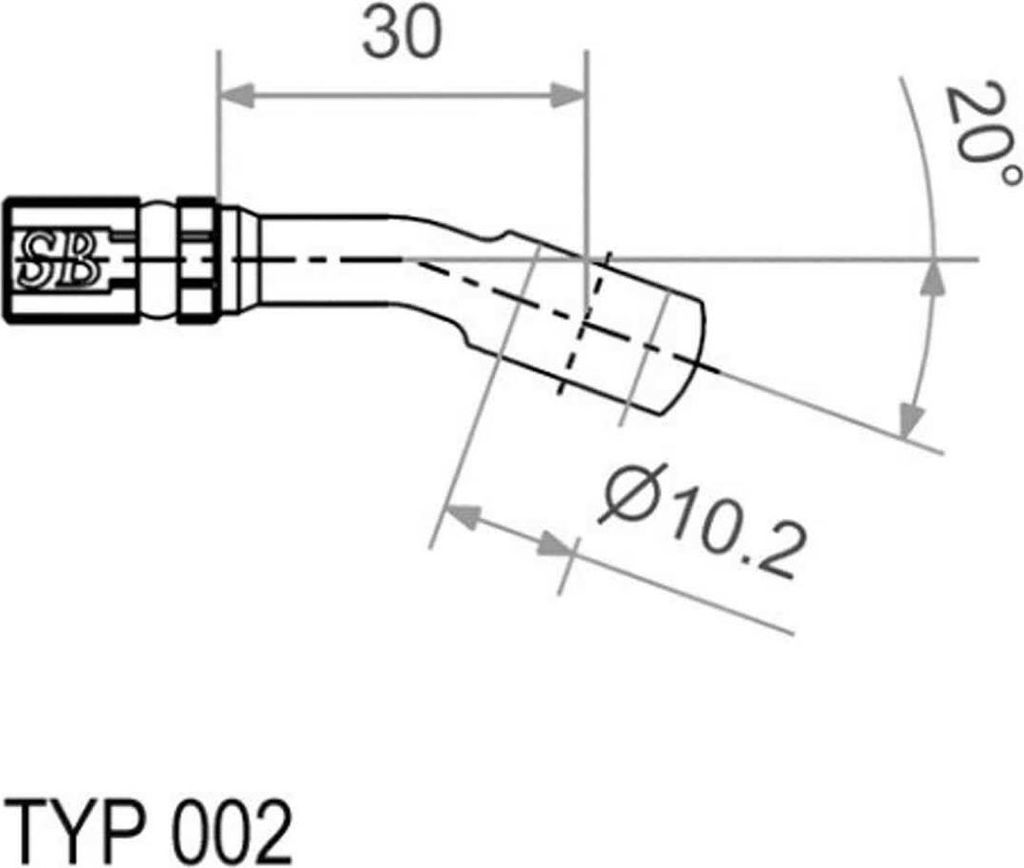 JMT TYP002 Grün 10mm 20" Ringverbinder