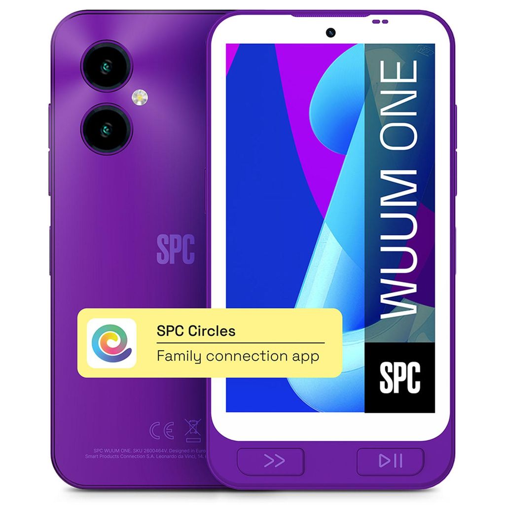 SPC WUUM ONE - Smartphone für Kinder mit Musik-Player, Produktbild 