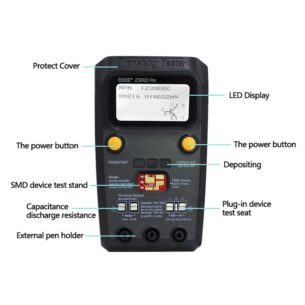 Outil de Diagnostic Électronique ESR02 Pro pour Réparation de Circuits - 6