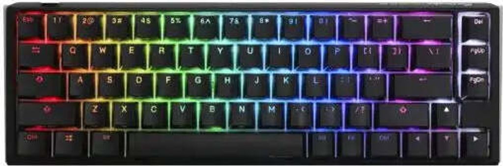 Ducky One 3 Classic Schwarz/Weiß SF Gaming Tastatur, RGB LED