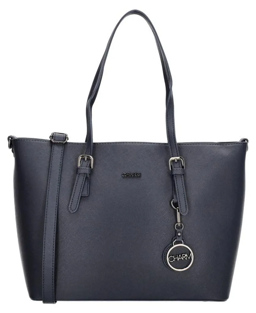Sac à main Charm London Birmingham bleu élégant en taille unique