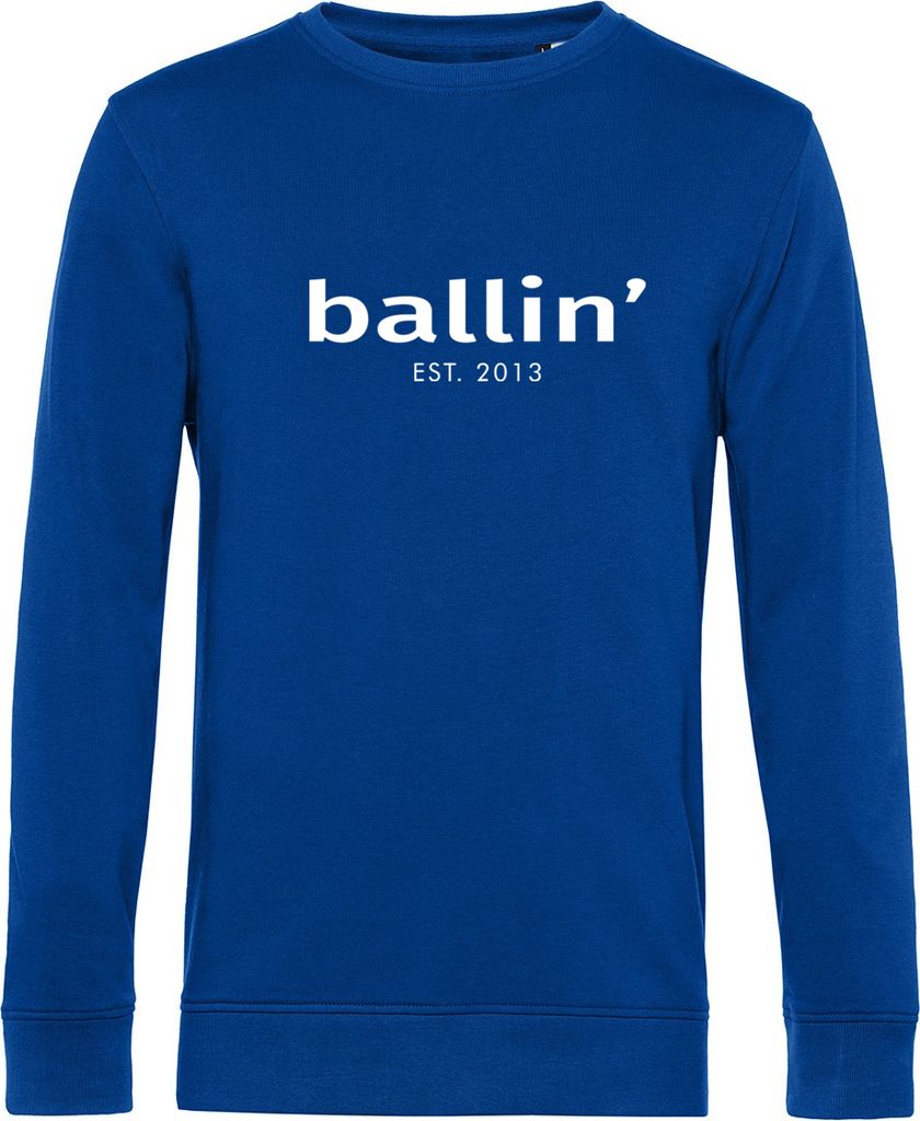 Ballin Est. 2013 Basic Sweater Blau - Große XS