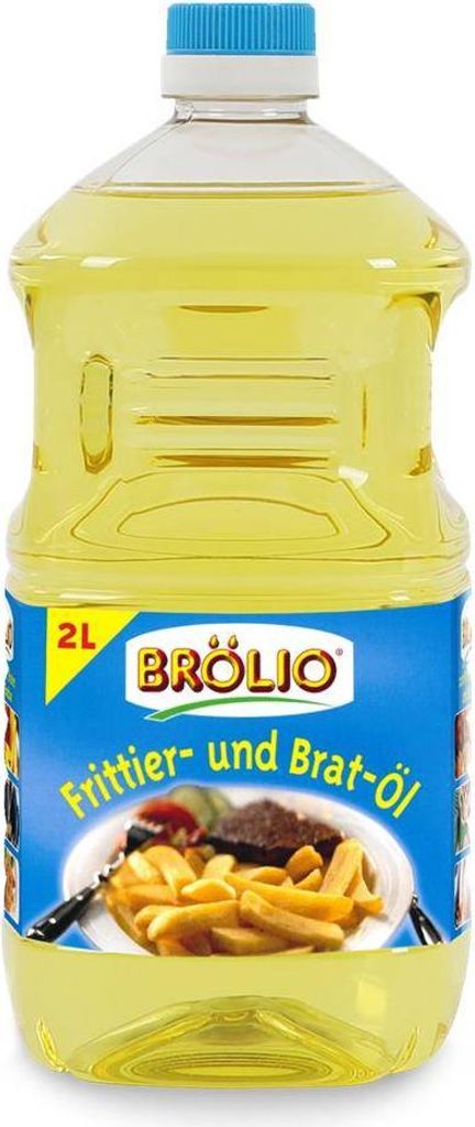 Brölio - Frittier- und Bratöl, 2 Liter PET-Flasche Produktbild 