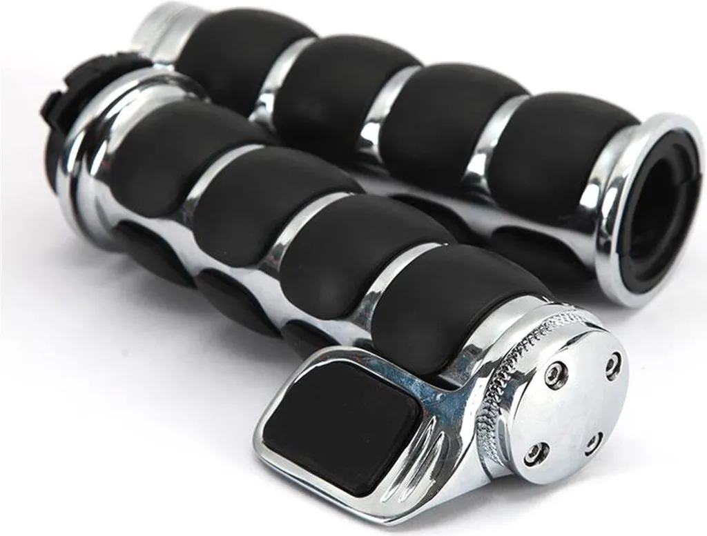 Set 2 Manopole Moto 22mm Universali Antiscivolo - Offerta Cruiser