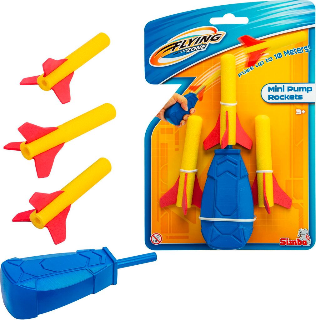 Simba Outdoor Spielzeug Wurfspiel Flying Zone Mini Pump Produktbild 