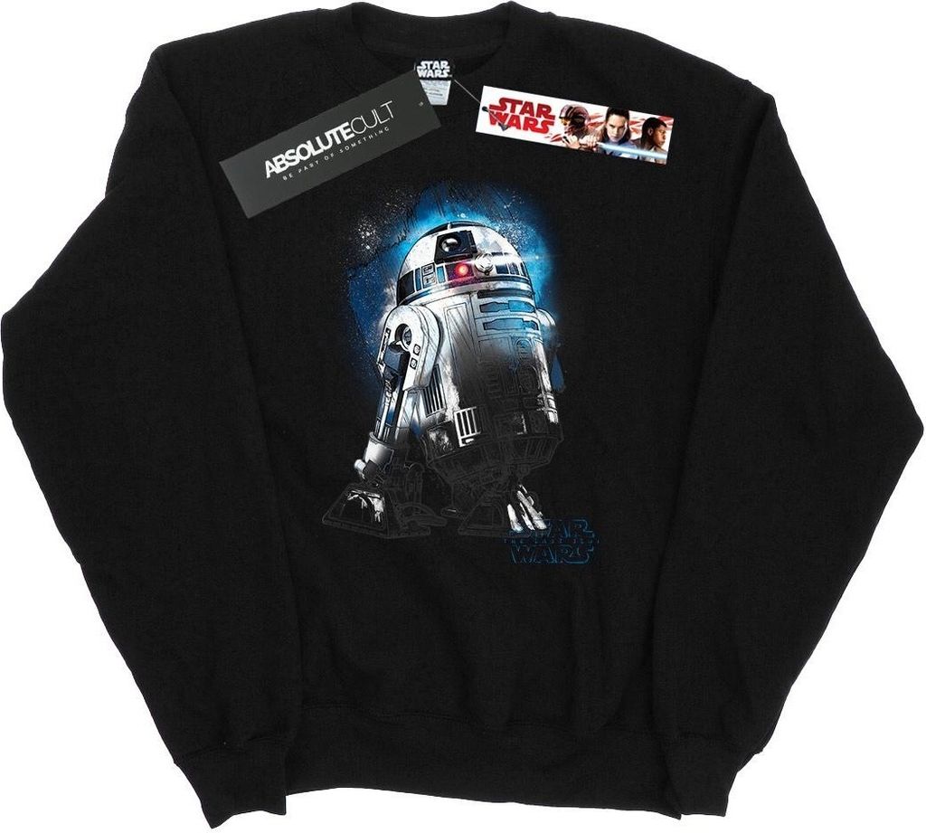 Star Wars - "The Last Jedi" Sweatshirt für Herren BI46225 (XXL) (Schwarz)