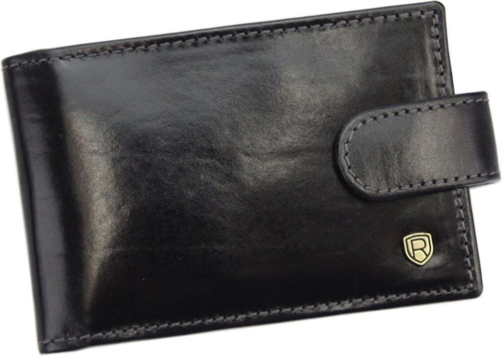 Leder-Kartenetui TW-02-RVT SCHWARZ
