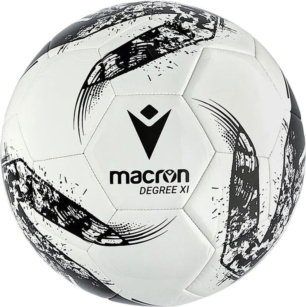 Macron Degree XI (Size 3) Trainingsbal - Wit / Zwart  | Productafbeelding 