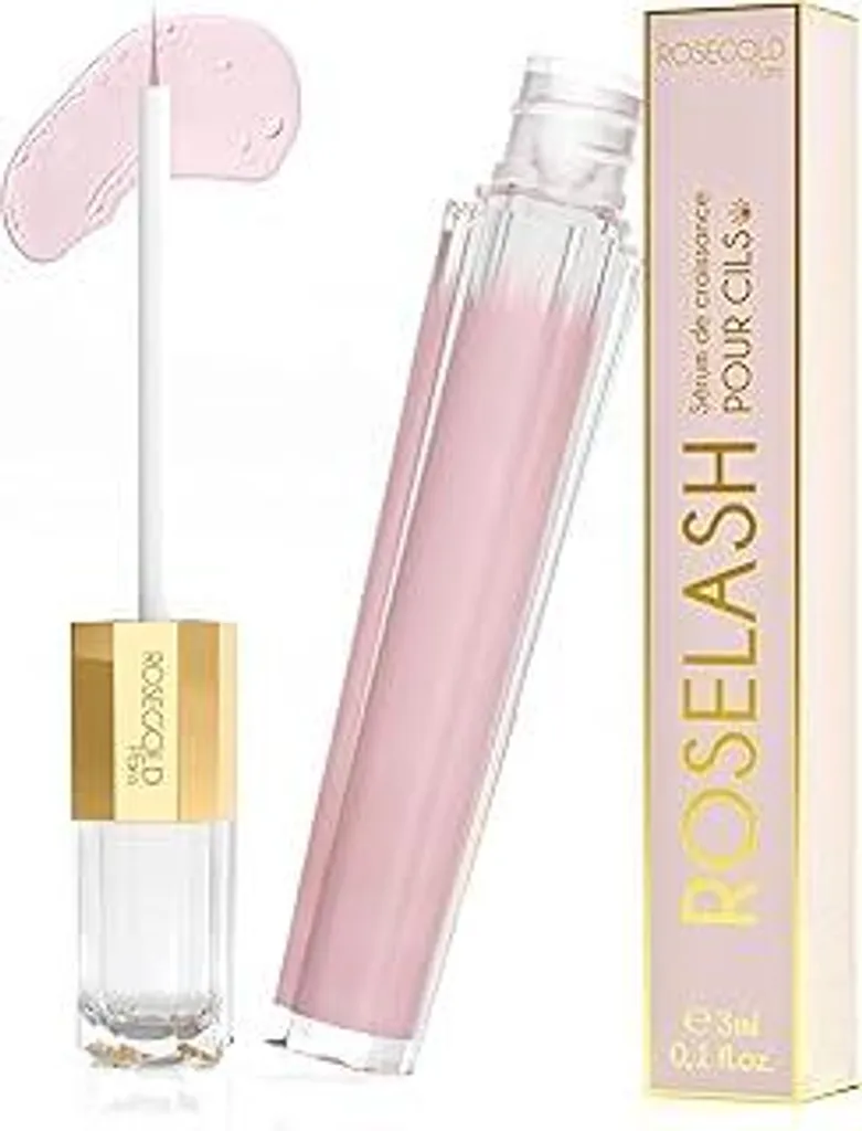 Siero Ciglia ROSELASH Rosegold - Volume e Lunghezza Extra Naturale