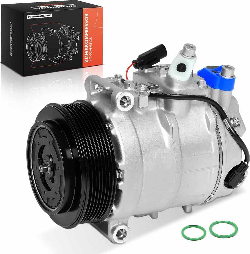 Frankberg 1x Klimakompressor für Mercedes-Benz C-Klasse W203 W204 CL203 S203 S204 E-Klasse W211 W212