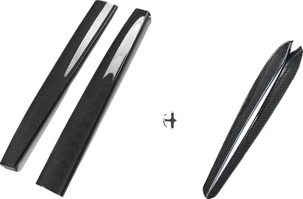 Cache Tableau de Bord Tesla Model 3 Y Anti-Rayures Carbone ABS Brillant 01