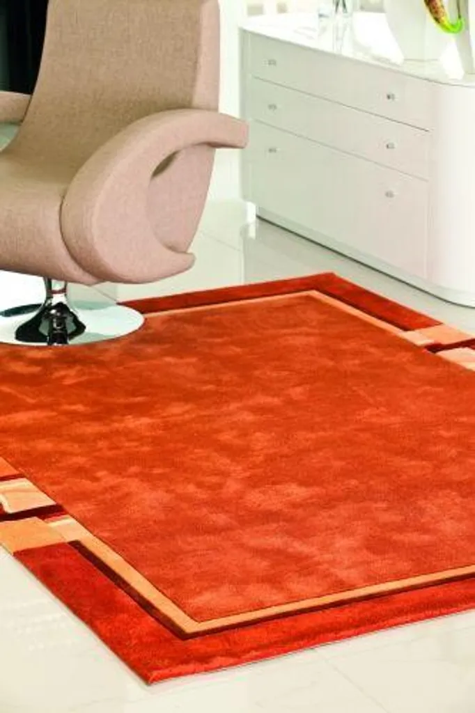 Tapis Phoenix 2147-04 noyer 170x240 cm pour salon cosy et chaleureux