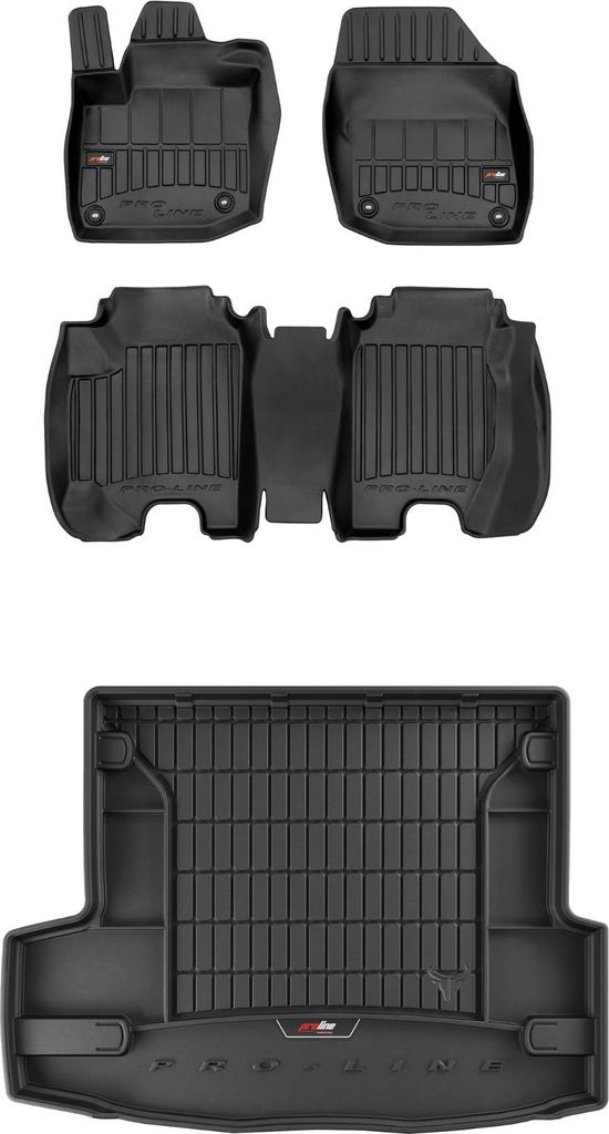 FROGUM 3D Gummimatten und Kofferraummatte für Honda Civic IX 2011-2016