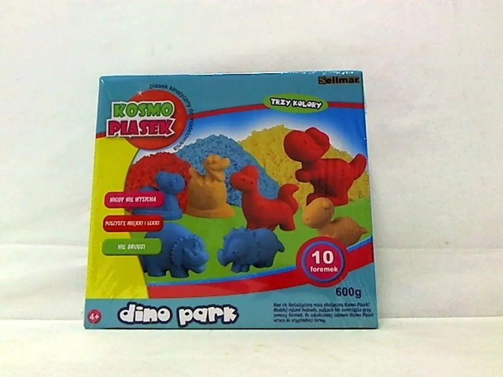 Kit sable magique Dino Park Cosmo Sand 600g KPD600 jeu propre intérieur