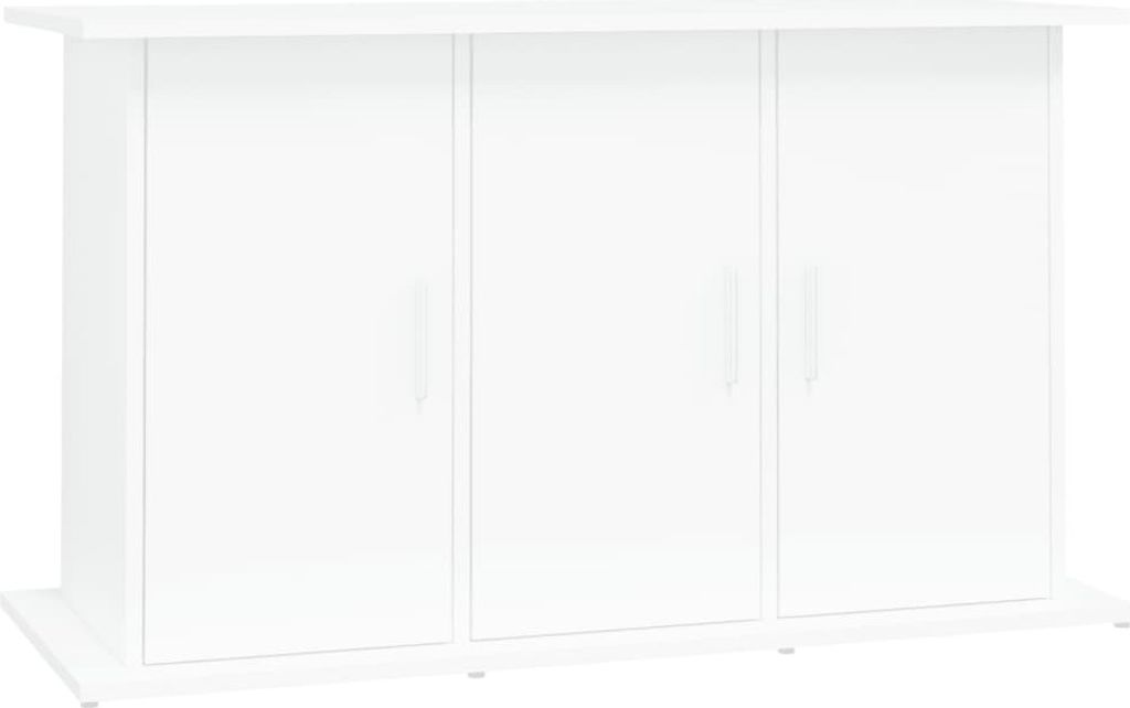 Aquariumständer Weiß 101x41x58 cm Holzwerkstoff Produktbild 