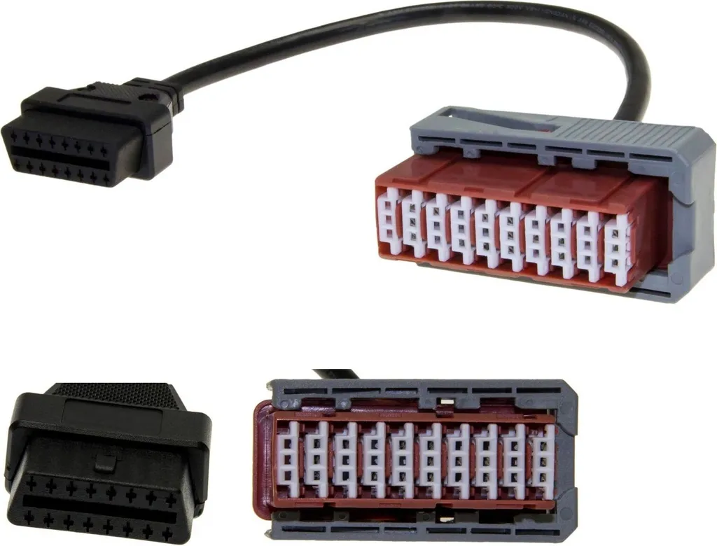 Cavo Diagnosi PSA 30 Pin Adattatore per Peugeot Citroen Vecchi Modelli