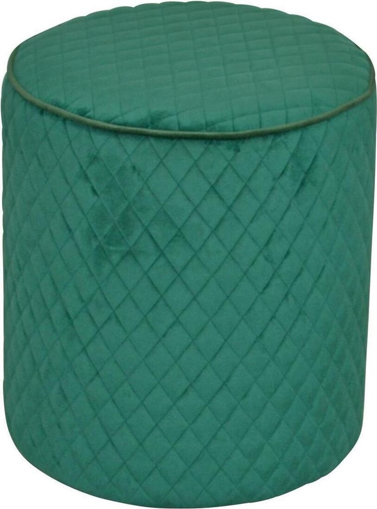 Sitzhocker Sitzpouf Pouf Fußhocker Hocker in Smaragdgrün