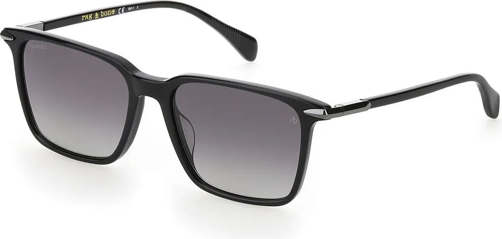 Lunettes de soleil Rag & Bone RNB5028-G-S-80755WJ Noir Ø 55 mm Homme