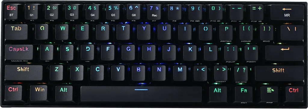 Clavier Sans Fil Redragon K530 Draconic Gagnez de la Place sur le Bureau