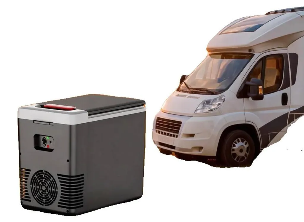 Mini Réfrigérateur Anti-Bruit 10L - Gardez vos Repas au Frais en Voiture
