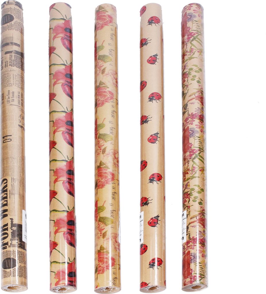 Geschenkpapier 0,7 x 2 m AVANA EVERYDAY MIX