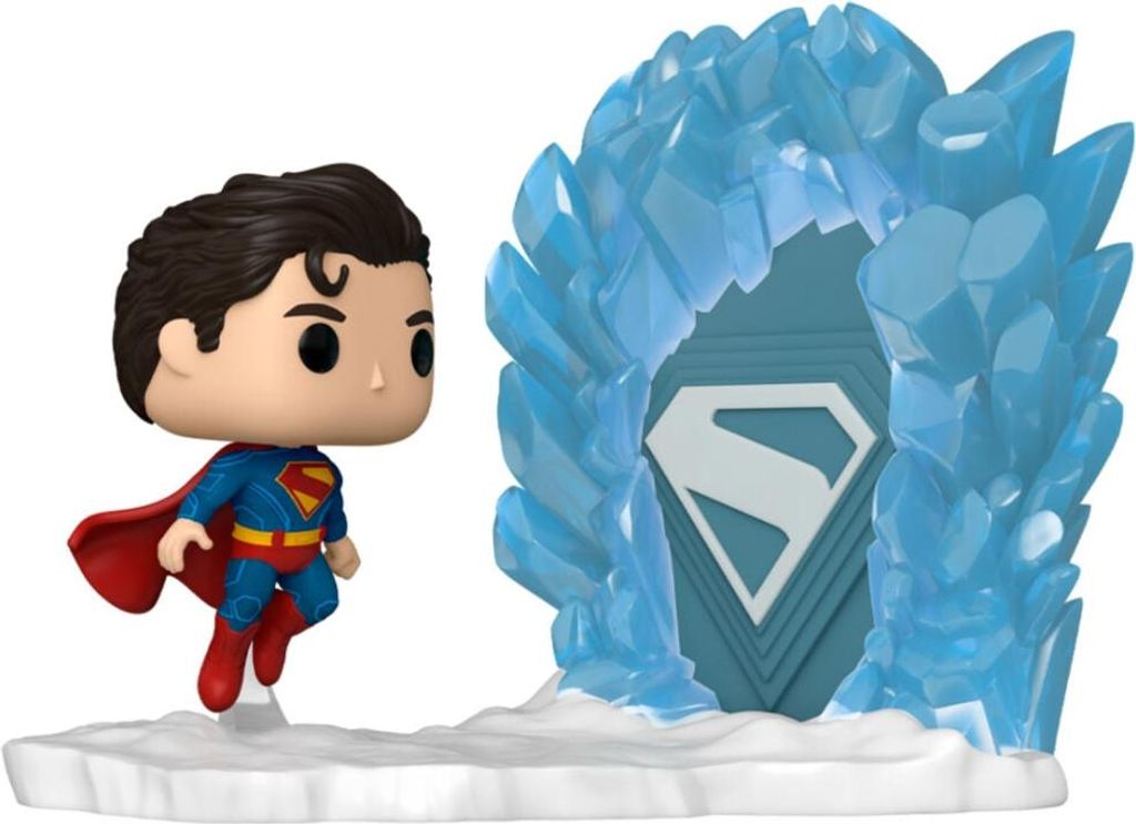 Superman-Figur mit Display-Sockel „Fortsetzung der Einsamkeit“