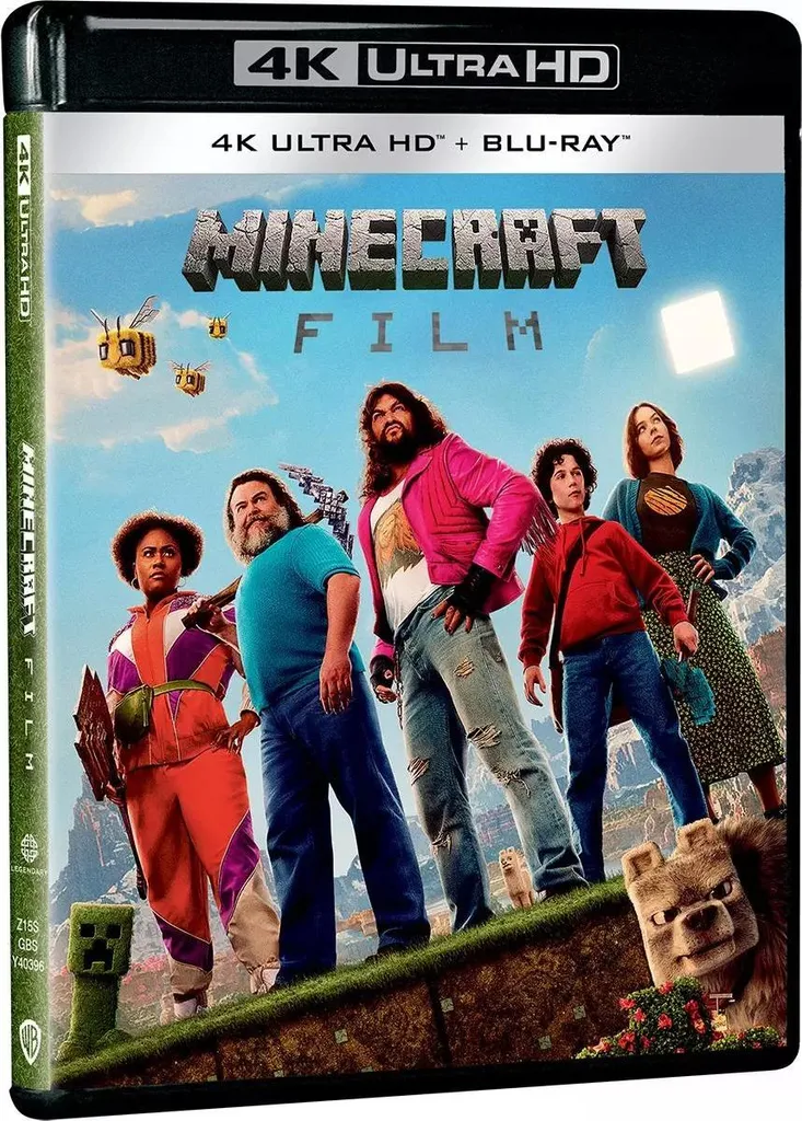 Film Minecraft en Blu-ray 4K Ultra HD : Le Combo Double Disque Incontournable