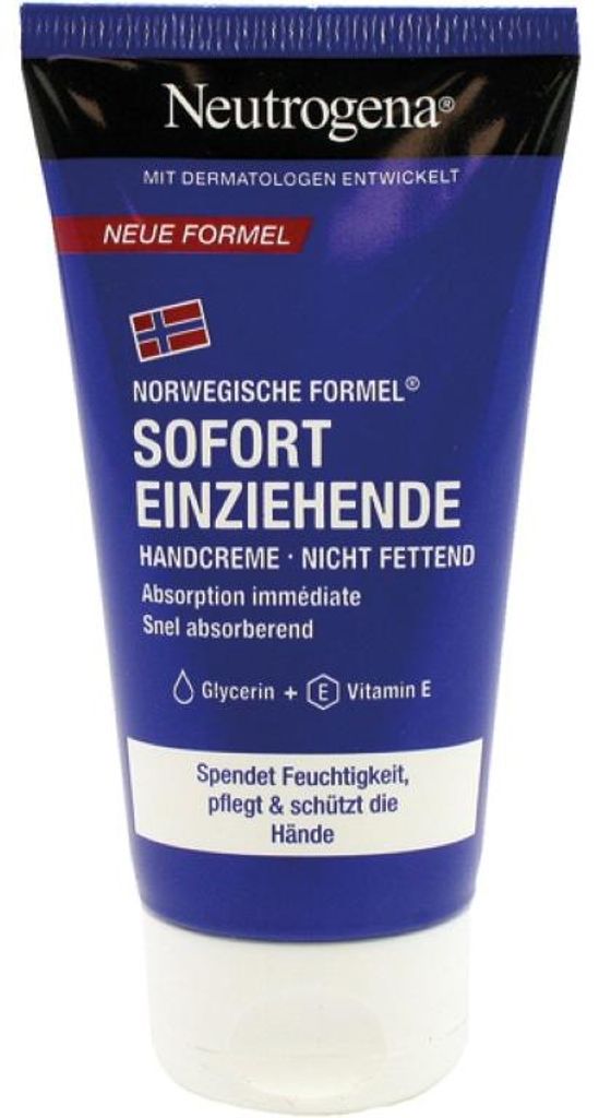 Neutrogena, Sofort Einziehende, Krem do rak, 75ml (PRODUKT Zdjęcie produktu 