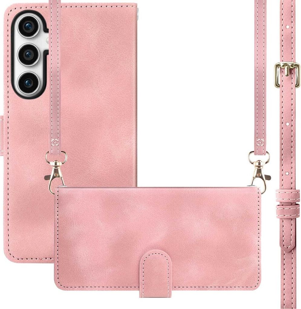 imoshion Klapphülle mit Kordel Samsung Galaxy S23 FE - Rosa
