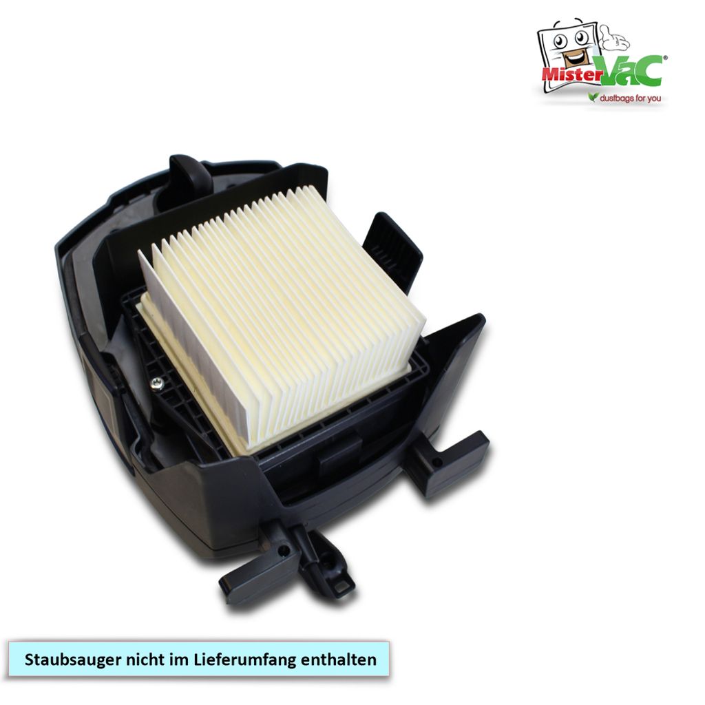 Vhbw Elemento Filtrante Compatible Con IPC / Soteco NRG 1/30 TC SAUBER Aspiradora Secomojado Filtro Polvo Fino Papel Caucho 57040459
